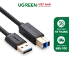 Dây máy in USB 3.0 đầu mạ vàng US210 2M 10372