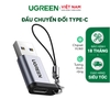 USB A Male to USB-C Male Adpater 3.0 Gray US276 50533