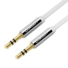 Dây Audio 3.5mm dẹt, mạ vàng 24K, TPE cao cấp AV119 0.5M 10791