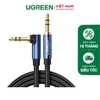 Dây 3.5mm bện vải sợi tổng hợp, màu xanh da trời 1M 10685