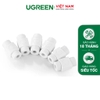 Túi 6 chiếc bảo vệ đầu dây cáp sạc chống đứt Trắng 40705