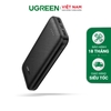UGREEN 20000mAh Power Bank Dual USB-A + USB-C + Micro USB (Black) PB161 60878