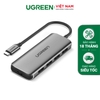 Type C to 4 Ports USB 3.0 HUB Xám 50312