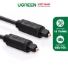 Dây cáp quang AUDIO Toslink mạ vàng đầu nhôm bọc lưới 3M 20590