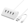 Hub USB 2.0 4 cổng chip Terminus FE1.1 hỗ trợ OTG CR112 White 20230
