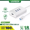 Hub USB 3.0 4 cổng tốc độ 5Gbps vỏ nhôm có chống quá tải có nguồn ngoài 5V CR126 30236 30236