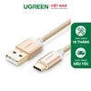 Dây USB 2.0 sang Type-C đầu nhôm dây bọc vinyl US174 0.5M 20859