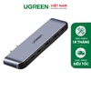 Bộ chuyển đổi USB-C sang 3*USB 3.0+ USB-C Female+PD màu xám (50775) Default Title 50775