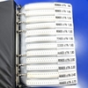 Sách điện trở dán size 0603 1% 170 giá trị