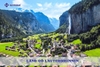 Choáng ngợp trước vẻ đẹp thung lũng tại làng cổ Lauterbrunnen Thụy Sĩ