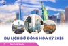 Du Lịch Bờ Đông Hoa Kỳ 2026: New York - Boston - New Hampshire - Artist’s Bluff - Echo Lake Kancamagus Highway - White Mountains - Albany - Buffalo Niagara Falls - Corning - Washington DC
