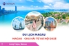 Du Lịch Macau: Tour Hà Nội - Macau - Chu Hải