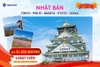 Du lịch Nhật Bản nghỉ lễ 30/04: Tokyo – Phú Sĩ – Nagoya – Kyoto – Osaka