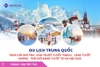 Du lịch Trung Quốc: Tour Cáp Nhĩ Tân - khu trượt tuyết Yabuli - làng Tuyết Hương - thế giới băng tuyết từ Hà Nội 2025