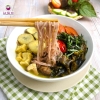 Bún chuối đậu