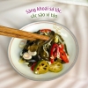 Tảo xoắn Chile cắt sợi giòn dai
