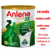 Sữa Anlene hộp 800g xanh Gold 3X