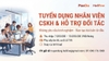 [Hà Nội] TUYỂN NHÂN VIÊN CSKH & HỖ TRỢ ĐỐI TÁC (Lương 7 - 10 Triệu, Không yc kinh nghiệm)