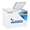 Tủ đông mát Alaska BCD 5568C sử dụng gas R600A tiết kiệm điện, dung tích 372L