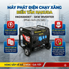 Máy phát điện chạy xăng biến tần HAKUDA 5KW HKD5500IET Inverter – Mạnh mẽ, tiết kiệm, phù hợp nhiều nhu cầu