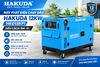 Máy Phát Điện Chạy Dầu Hakuda 12KW HKD13KP1 Siêu Cách Âm – Giải Pháp Điện Dự Phòng Mạnh Mẽ, Êm Ái