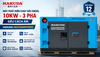 Máy Phát Điện Chạy Dầu 10KW HAKUDA HKD10000P3PRO 3 Pha Siêu Cách Âm