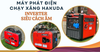 Top sản phẩm máy phát điện Hakuda chạy xăng inverter siêu cách âm