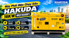Máy phát điện chạy dầu HAKUDA 16KW HKD16500P1 chống ồn: Giải pháp dự phòng điện năng toàn diện cho doanh nghiệp và gia đình