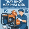 Hướng dẫn thay nhớt máy phát điện đúng cách – Chuẩn kỹ thuật, dễ thực hiện