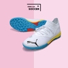 Giày Bóng Đá Puma Future Z 1.3 Trắng Đế Xanh Đỏ Vàng TF