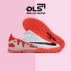 Giày Bóng Đá Nike Mercurial Vapor 15 Academy Trắng Gót Cam Vạch Đen TF