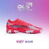 Giày Bóng Đá Việt Nam Vapor 16 Elite Đỏ Vạch Trắng Đen TF