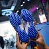 Giày Bóng Đá Mercurial Vapor 17 Elite 2026 Xanh Trắng Vạch Xanh Lưỡi Gà Liền TF