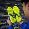 Giày Bóng Đá Mercurial Vapor 14 Pro Xanh Than Vạch Chuối Cổ Lửng TF