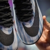 Giày Bóng Đá Trẻ Em Mercurial Superfly 11 Elite Trắng Xanh Đen Lưỡi Gà Liền TF