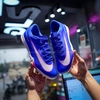 Giày Bóng Đá Mercurial Vapor 16 Academy Xanh Coban Đế Trắng Mới TF