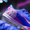 Giày Bóng Đá Mercurial Vapor 16 Academy Xanh Coban Đế Trắng Mới TF