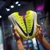 Giày Bóng Đá Trẻ Em Mercurial Vapor 17 Elite Xanh Chuối Đế Đệm TF
