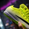 Giày Bóng Đá Trẻ Em Mercurial Vapor 17 Elite Xanh Chuối Đế Đệm TF