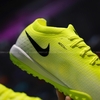 Giày Bóng Đá Trẻ Em Mercurial Vapor 17 Elite Xanh Chuối Đế Đệm TF