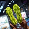 Giày Bóng Đá Trẻ Em Mercurial Vapor 17 Elite Xanh Chuối Đế Đệm TF