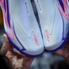 Giày Bóng Đá F50 Trẻ Em Hyperfast Elite Laceless Trắng Xanh Không Dây TF