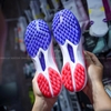 Giày Bóng Đá F50 Trẻ Em Hyperfast Elite Laceless Trắng Xanh Không Dây TF