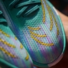 Giày Bóng Đá Việt Nam Superfly 11 Xanh Ngọc Vạch Vàng TF