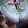 GIÀY BÓNG ĐÁ KELME ĐÁ FLASH 6.0.4 - 8621ZX1406 - 118 - White/Purple Đinh TF