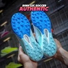 GIÀY BÓNG ĐÁ KELME ĐÁ FLASH 6.0.4 - 8621ZX1406 - 162 - White/Blue Đinh TF