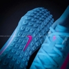 Giày Bóng Đá Nike Mercurial Vapor 16 Academy Xanh Ngọc Vạch Hồng Bản Đẹp Đế Đệm Zoom TF