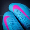 Giày Bóng Đá Nike Mercurial Vapor 16 Academy Xanh Ngọc Vạch Hồng Bản Đẹp Đế Đệm Zoom TF