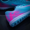 Giày Bóng Đá Nike Mercurial Vapor 16 Academy Xanh Ngọc Vạch Hồng Bản Đẹp Đế Đệm Zoom TF