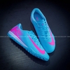 Giày Bóng Đá Nike Mercurial Vapor 16 Academy Xanh Ngọc Vạch Hồng Bản Đẹp Đế Đệm Zoom TF
